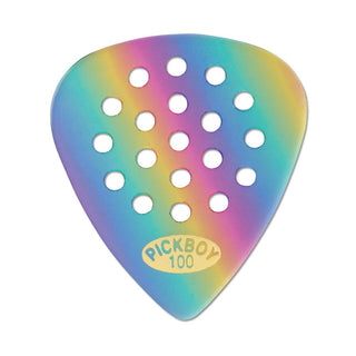 Osiamo Pickboy Pos-a-Grip, Rainbow, Cellulose, 1.00mm, 10 picks