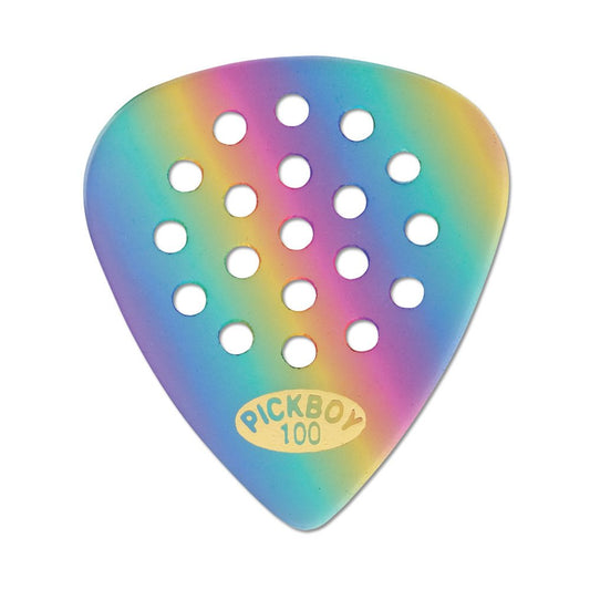 Osiamo Pickboy Pos-a-Grip, Rainbow, Cellulose, 1.00mm, 10 picks