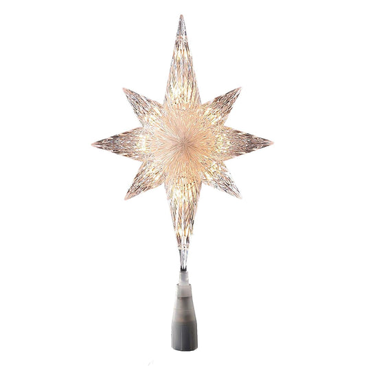 Kurt Adler 10 Light Indoor 11-Inch Bethlehem Star Treetop