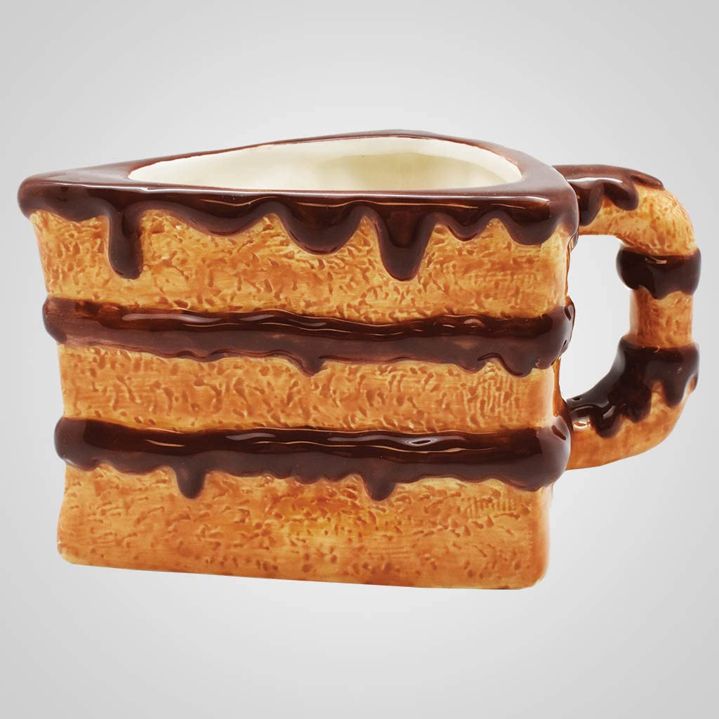 Lipco 19555 Cake Slice Mug, Plain
