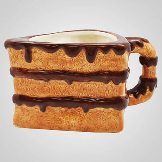 Lipco 19555 Cake Slice Mug, Plain