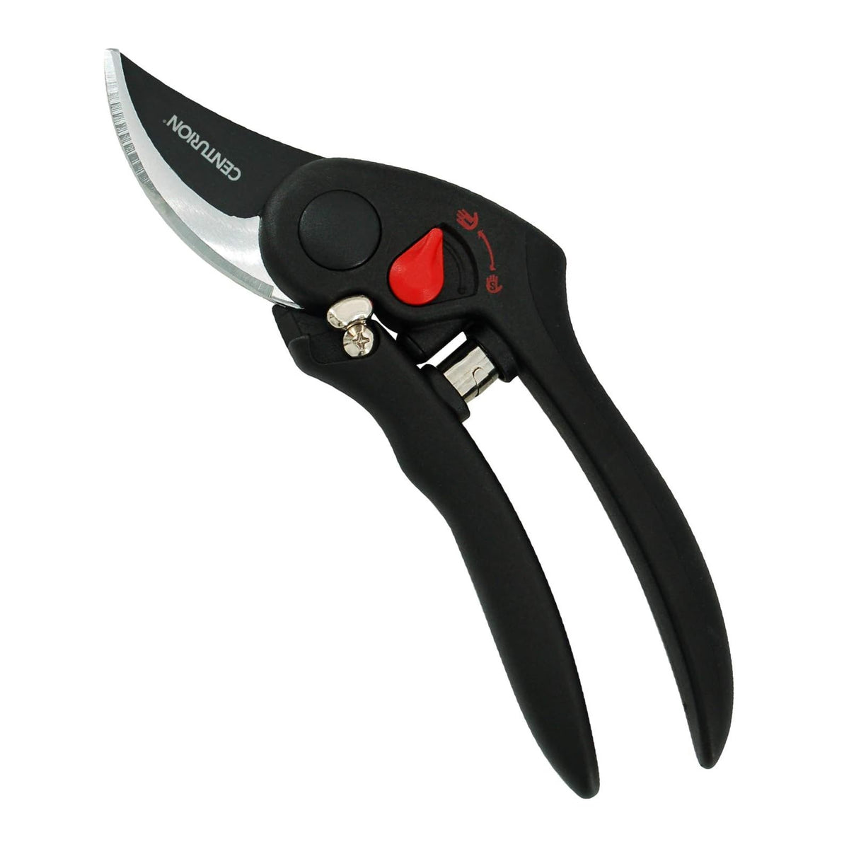 Centurion Garden Shear Scissors, 8", Black