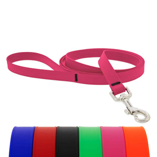 LupinePet Leash, 4-ft long, Neon Pink