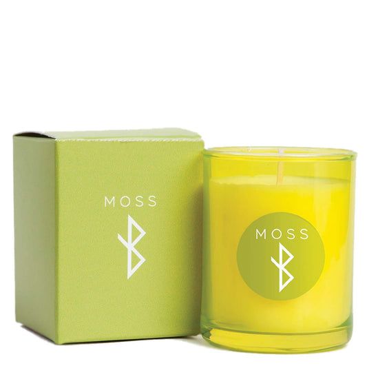 Kalastyle Hall√≥ Kerti Moss Candle - 100% Pure Soy (3 oz | 20-hr Burn time)