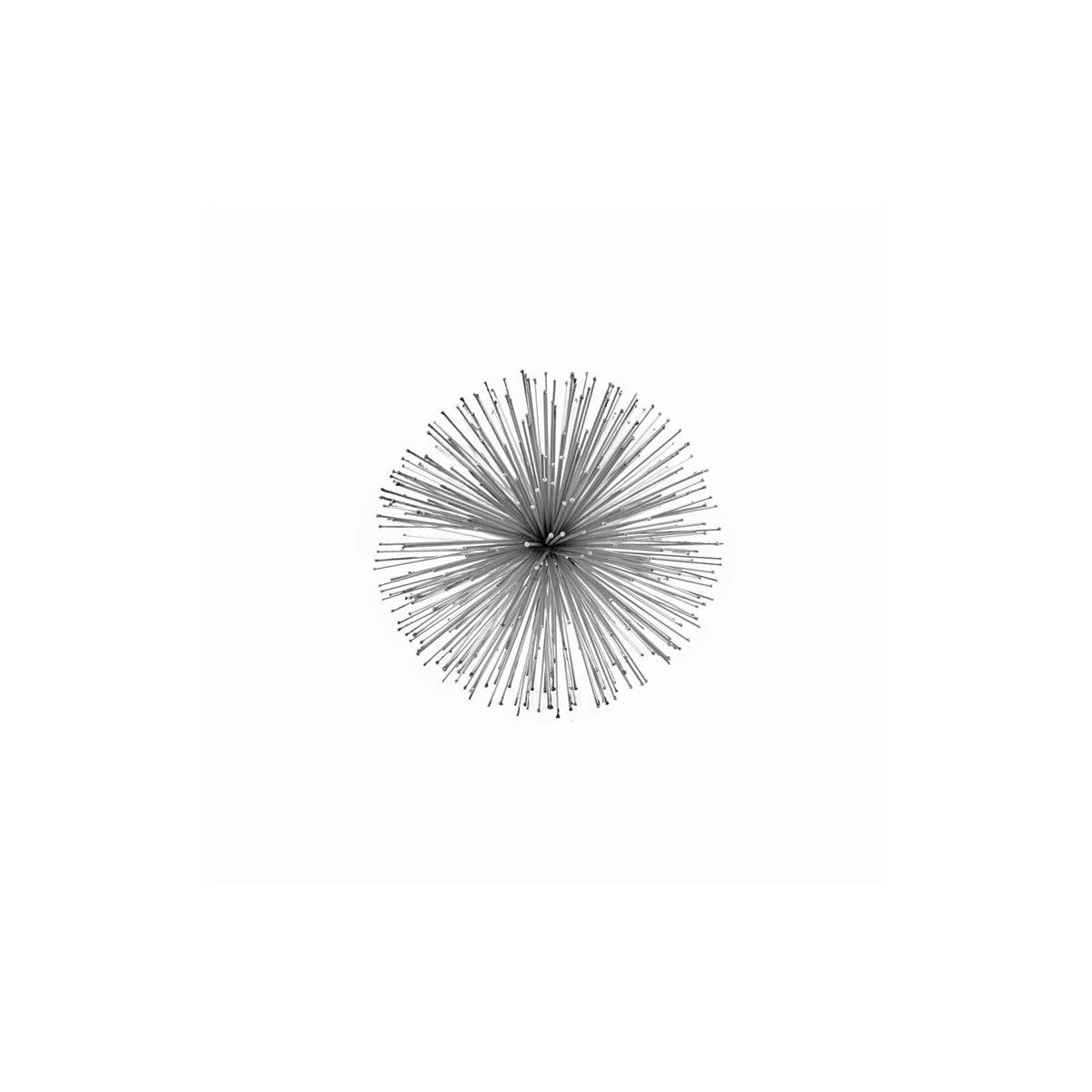Modern Day Accents Sculpture, Medium, Silver