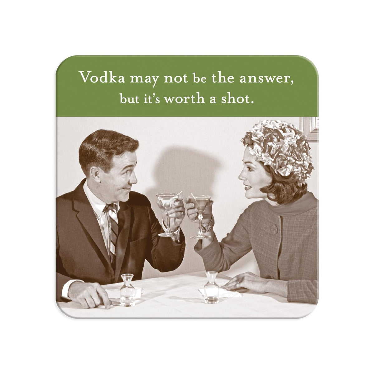 Shannon Martin Design Drink Coaster, 3.75-Inch, Multicolor