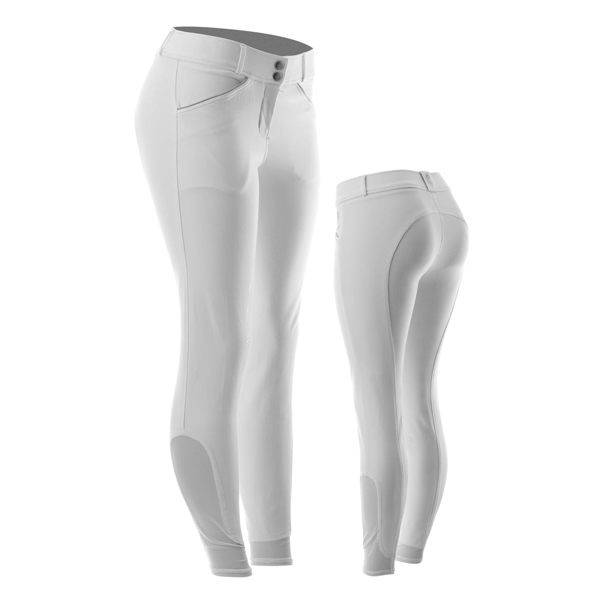 Equinavia Pants, 36, White/Light Gray
