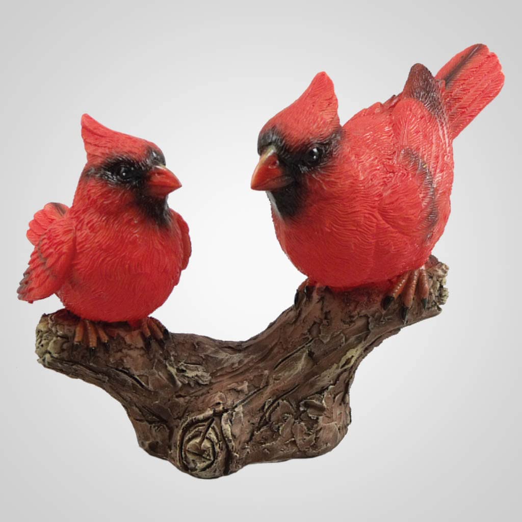 Lipco 19328 Cardinal Pair On Branch Figurine