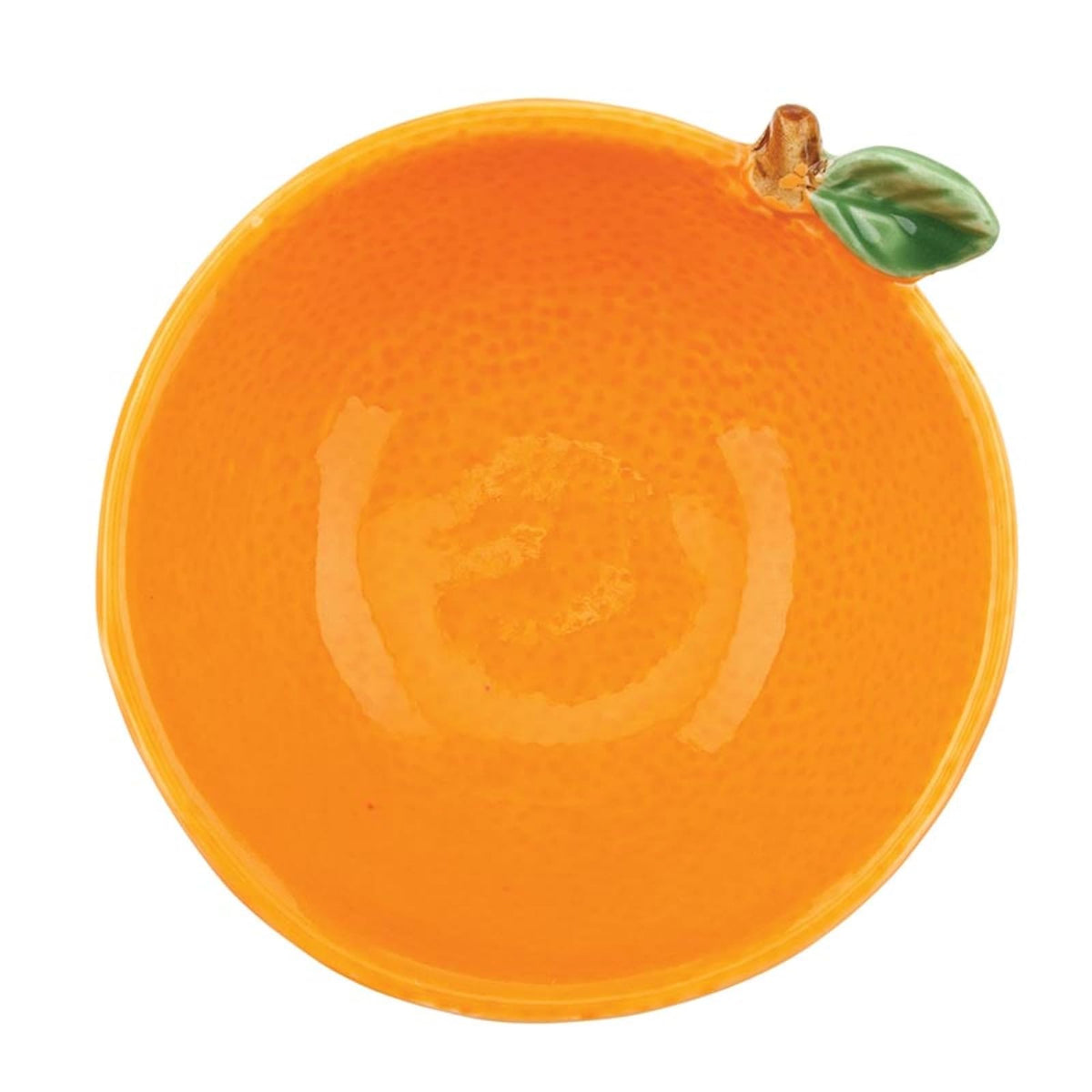 47th & Main Dishware Bowl, 3.5" Diameter x 1" Tall, Orange
