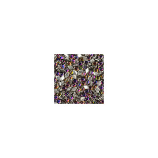 John Bead Craft Bead, Crystal Backlit Heliotrope