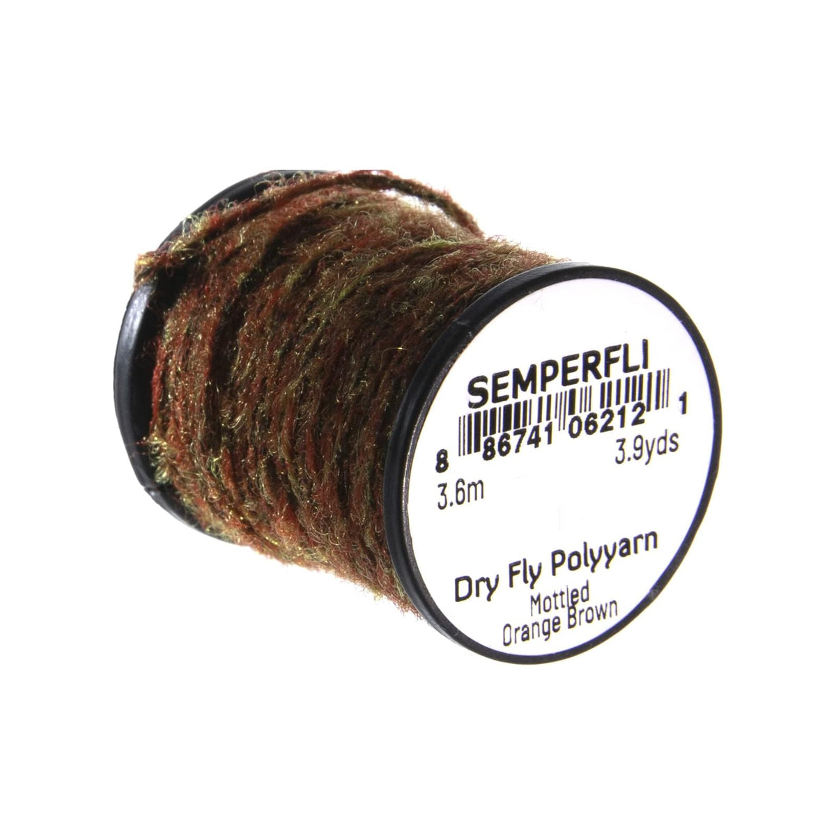 Semperfli Yarn, Mottled Orange Brown