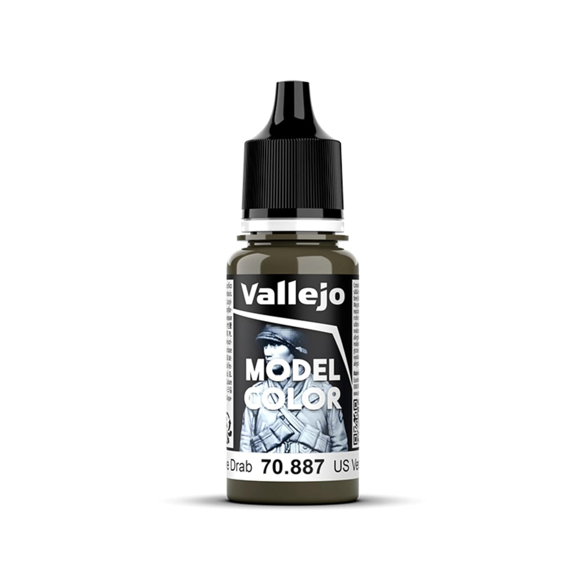 Vallejo Paint, 0.57 Fl Oz (Pack of 1), Us Olive Drab