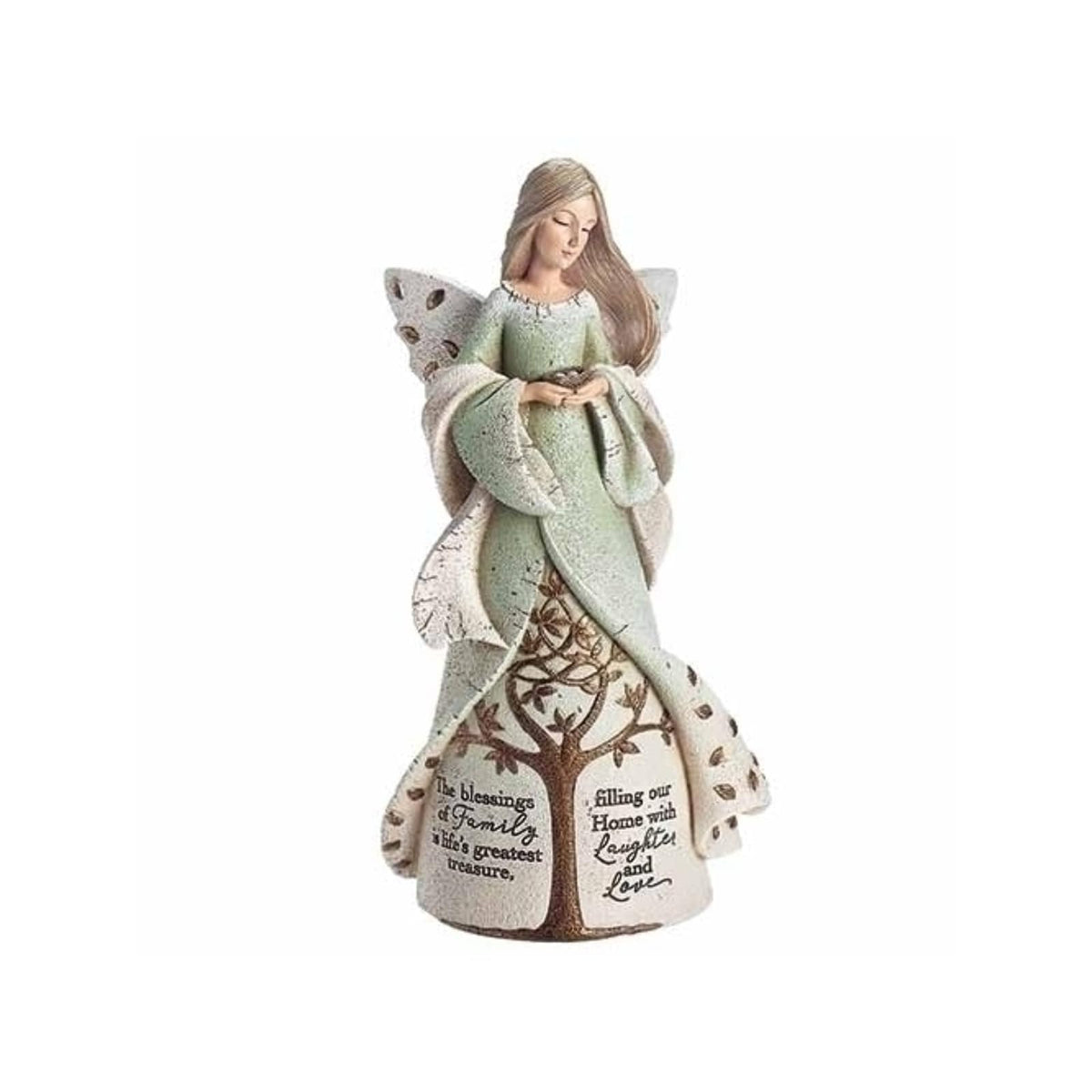 Roman Figurine, 4x3x8, Gray,green