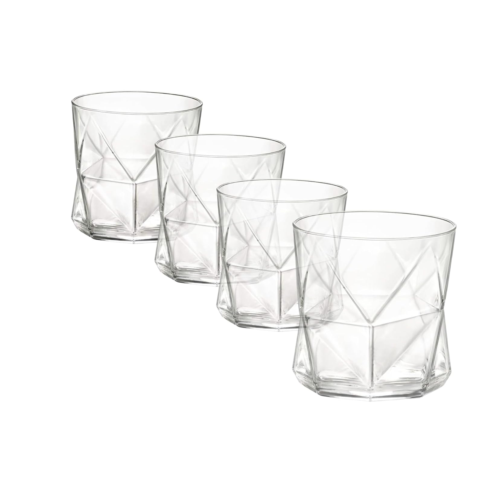 Bormioli Rocco Cassiopea Rocks Glass Set of 4