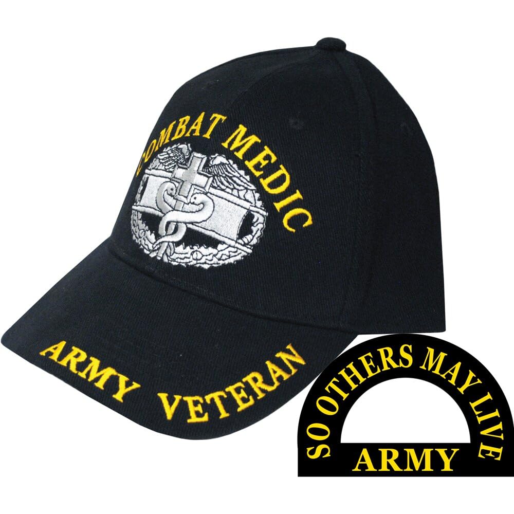 Eagle Emblems, Inc. Hat, Black, Embroidered