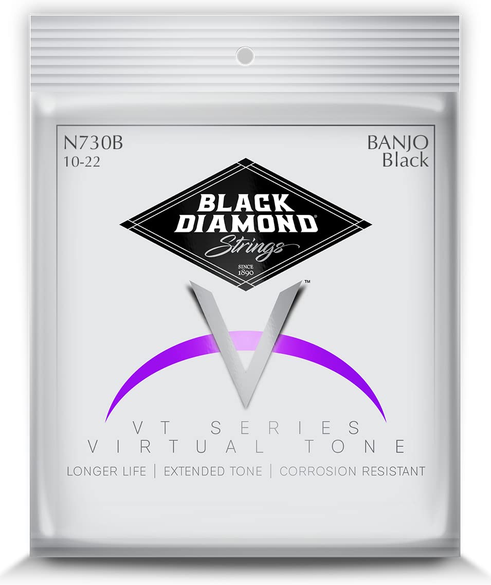 Black Diamond Musical Instrument String, Black