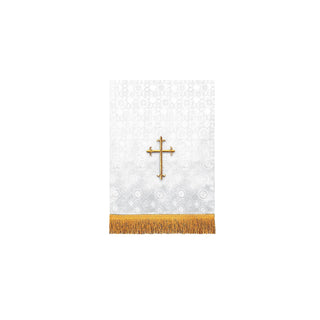 Murphy Robes Scarf, 17 x 35-Inch, White