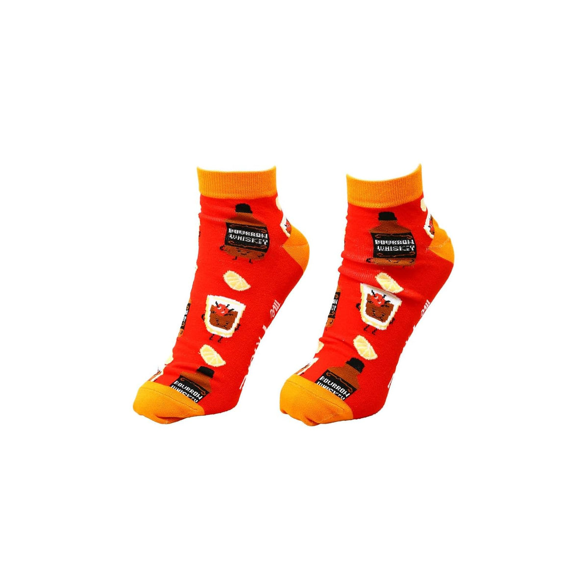 Pavilion Gift Company Socks, Red, Orange, Ankle Socks