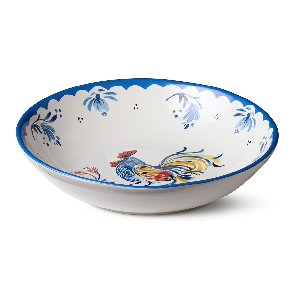 Certified International Dishware Bowl, 13 x 3 Inches, Blue