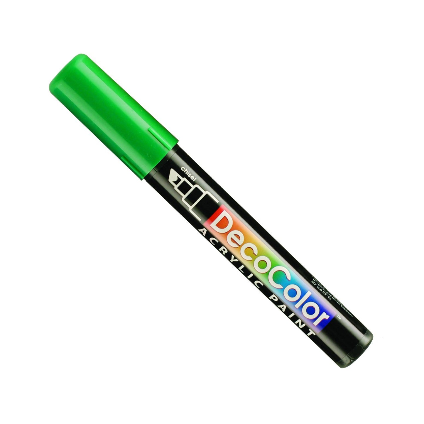 Uchida 315-C-4 Marvy Deco Color Chisel Tip Acrylic Paint Marker, Green