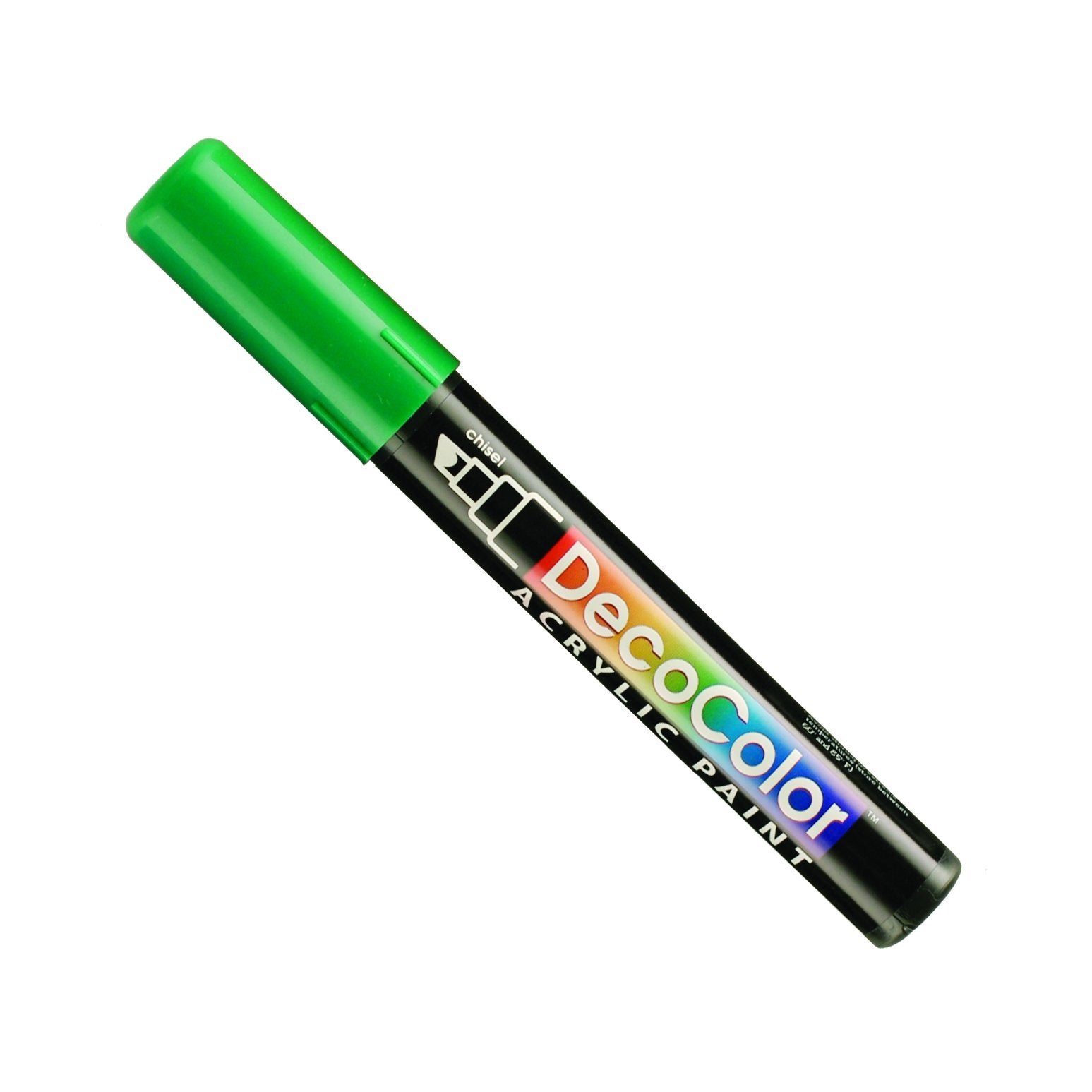 Uchida 315-C-4 Marvy Deco Color Chisel Tip Acrylic Paint Marker, Green