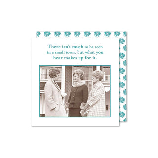 Shannon Martin Design Disposable Napkin, 5" x 5", Small Town