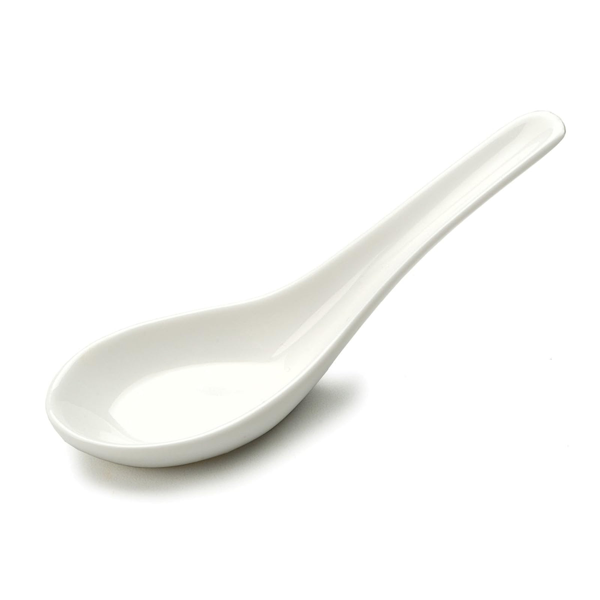 RSVP International Spoon, Soup Spoon, White