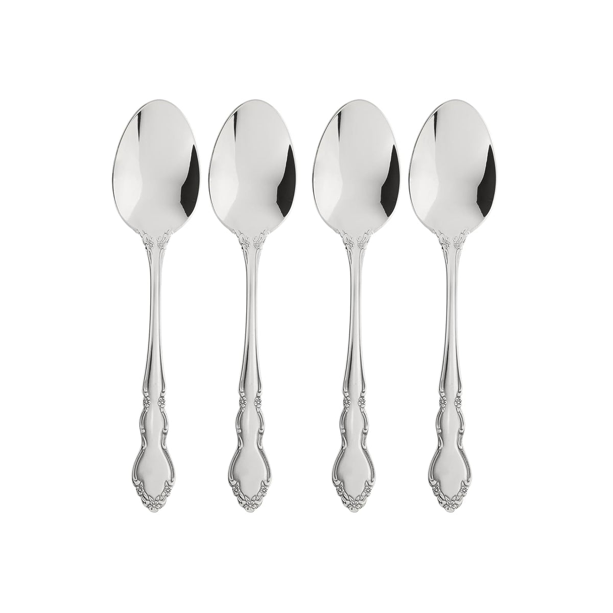 Oneida Flatware, Set of 4, Silver