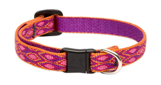 LupinePet Originals 1/2" Alpen Glow Cat Safety Collar , 8-12"