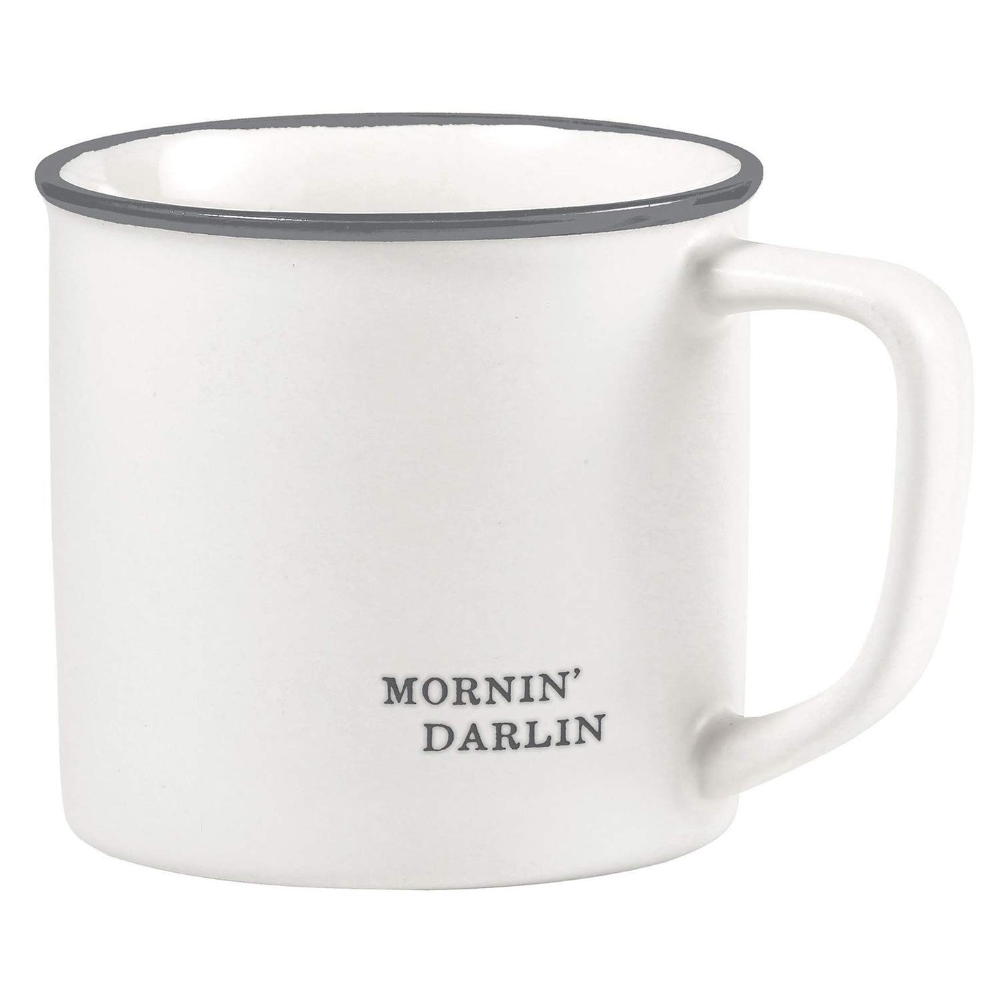 Creative Brands SB Design Studio Face to Face Coffee Cup/Mug, 16-Ounce, Mornin' Darlin'