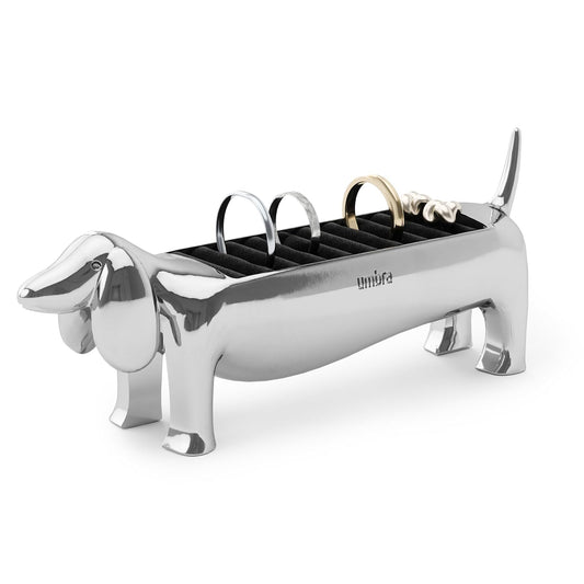 Umbra, Chrome Dachsie Ring Holder