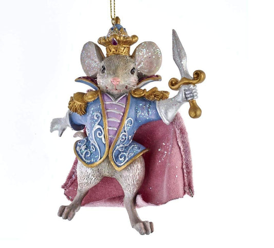 Kurt Adler E0426M Nutcracker Suite Mouse King Hanging Ornament, 4.75-inch Tall
