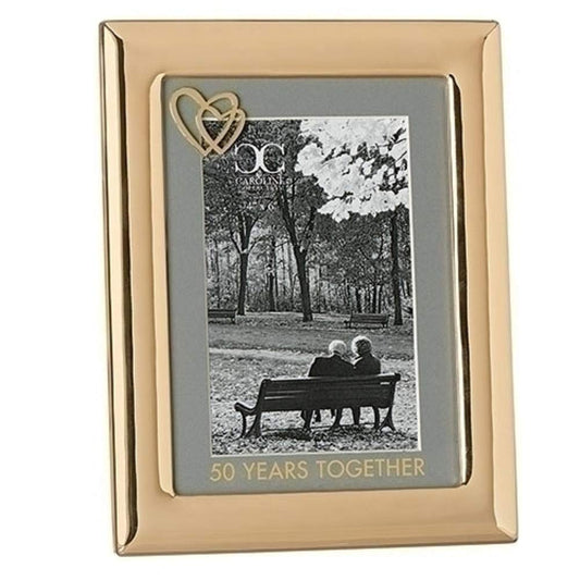 Roman 8-inch High 50 Years Together Picture Frame