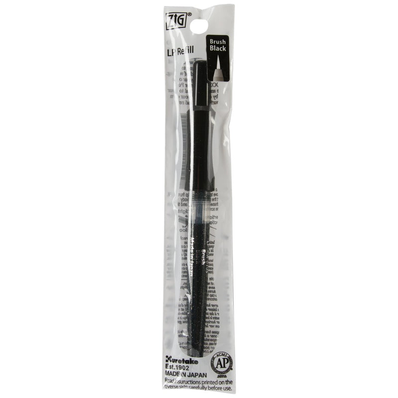 Zig Letter Pen Coroiro Refill-Black