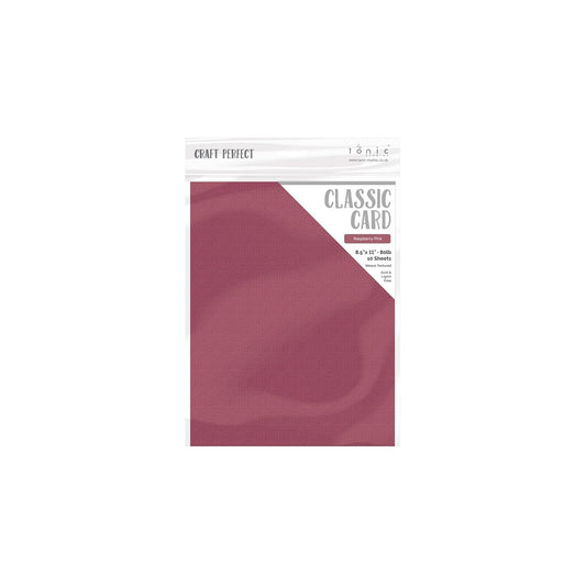 Craft Perfect Card Stock, 8.5x11 inches, Raspberry Pink
