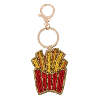 Bamboo Trading Keychain, 4-Inch, Fries