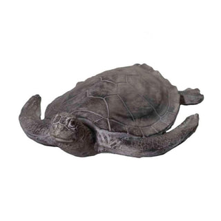 Galt International Sculpture, 21.6" x 18.9" x 7.5", 20" Sea Turtle Statue