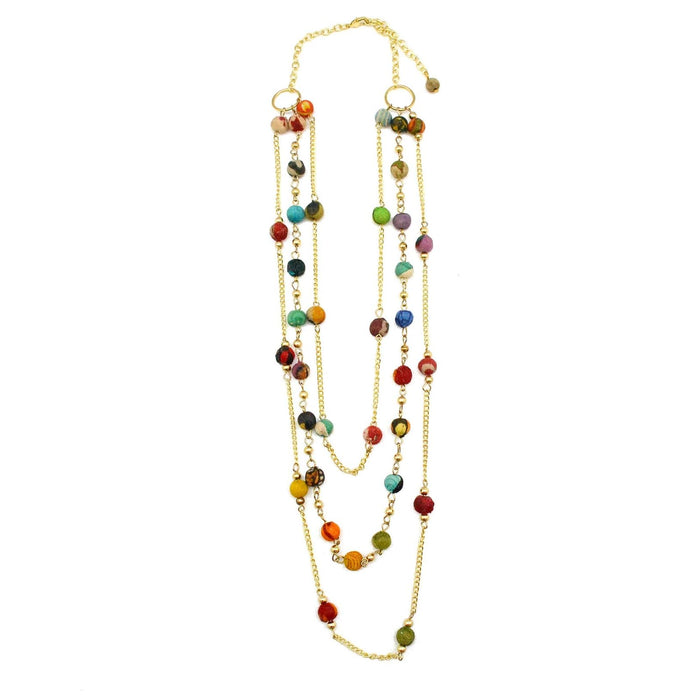 Anju Necklace, 22 inches, Brass