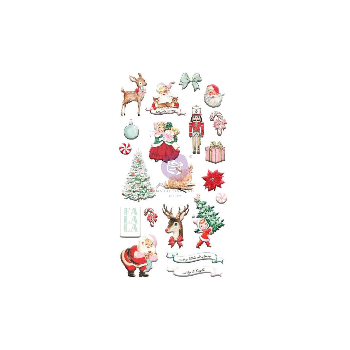PRIMA MARKETING INC Sticker Decal, Embellishment, Multi
