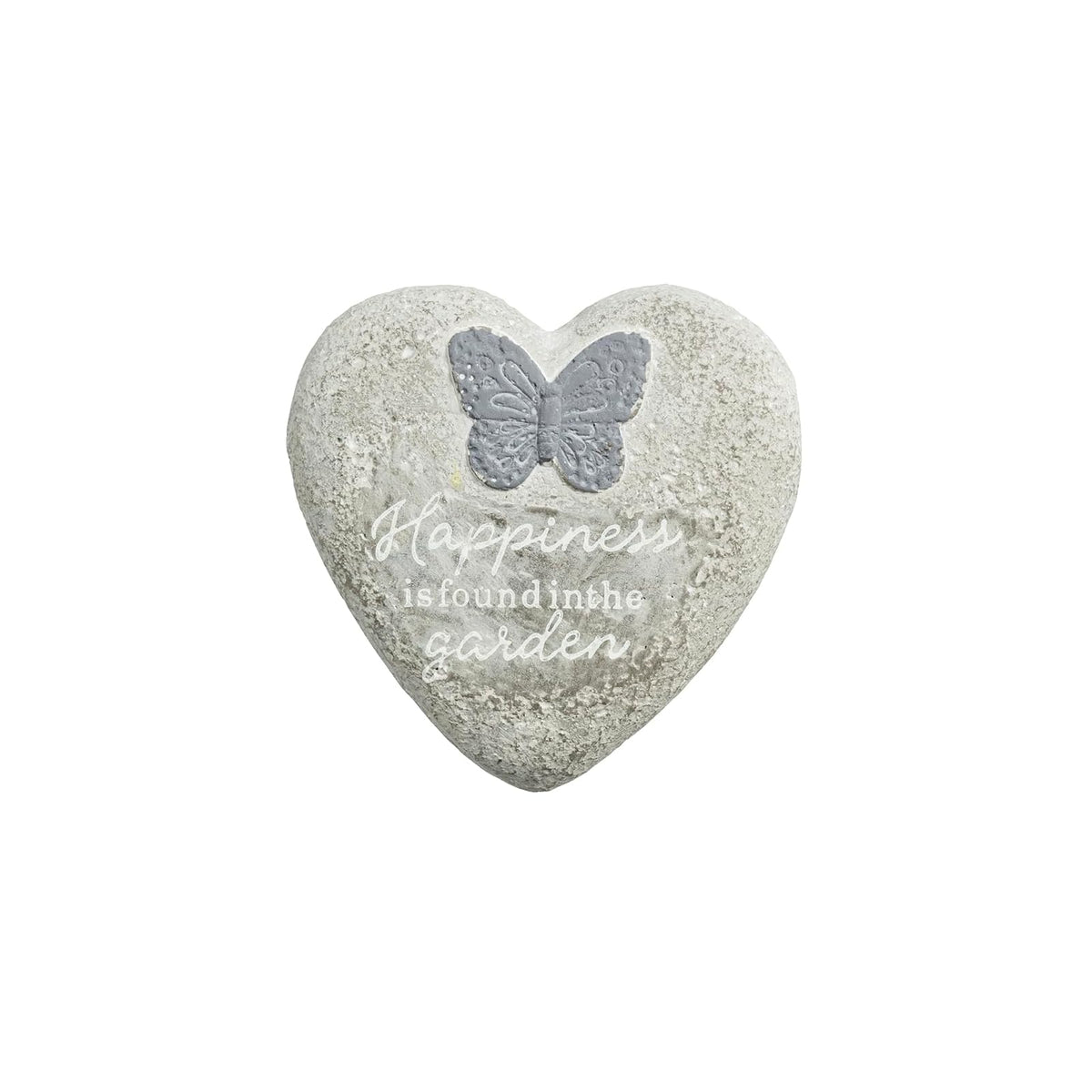 Mud Pie Sculpture, 4 1/2" x 4", Grey Happiness