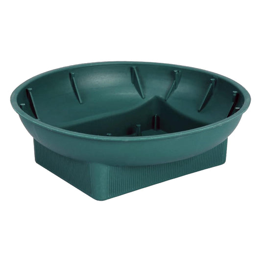 FloraCraft Floral Design Bowl, 6.25" x 2", Green