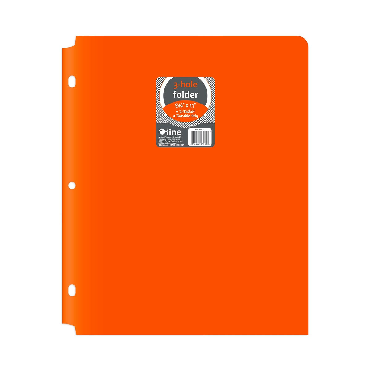C-Line File Folder, Box of 25, Orange