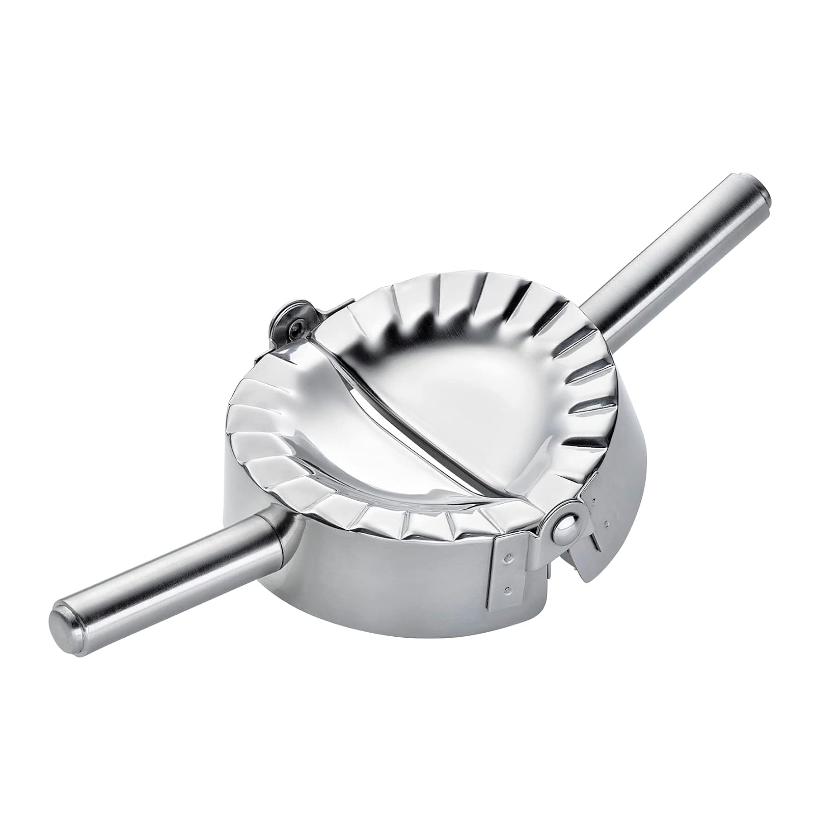 Frieling K√ºchenprofi Ravioli, Pierogi, and Dumpling Maker, 18/8 Stainless Steel Pasta and Pastry Press, Perfect for Molding and Sealing Fresh Stuffed Pasta and Pastry Dough, 3.25 Inches