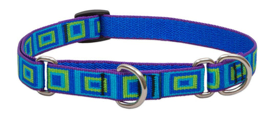 Lupine Pet Originals 3/4" Sea Glass 14-20" Martingale Collar for Medium and Larger Dogs