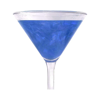 Ultimate Baker Snowy River Sapphire Edible Cocktail Glitter - All Natural Sapphire Beverage Glitter for Cocktails, Champagne, Wine Glitter, Beer Glitter, Drink Sparkle, Kosher (5 Gram, Sapphire)