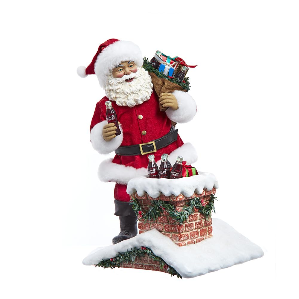 Coca-Cola Figurine, 10.5 Inch, Red