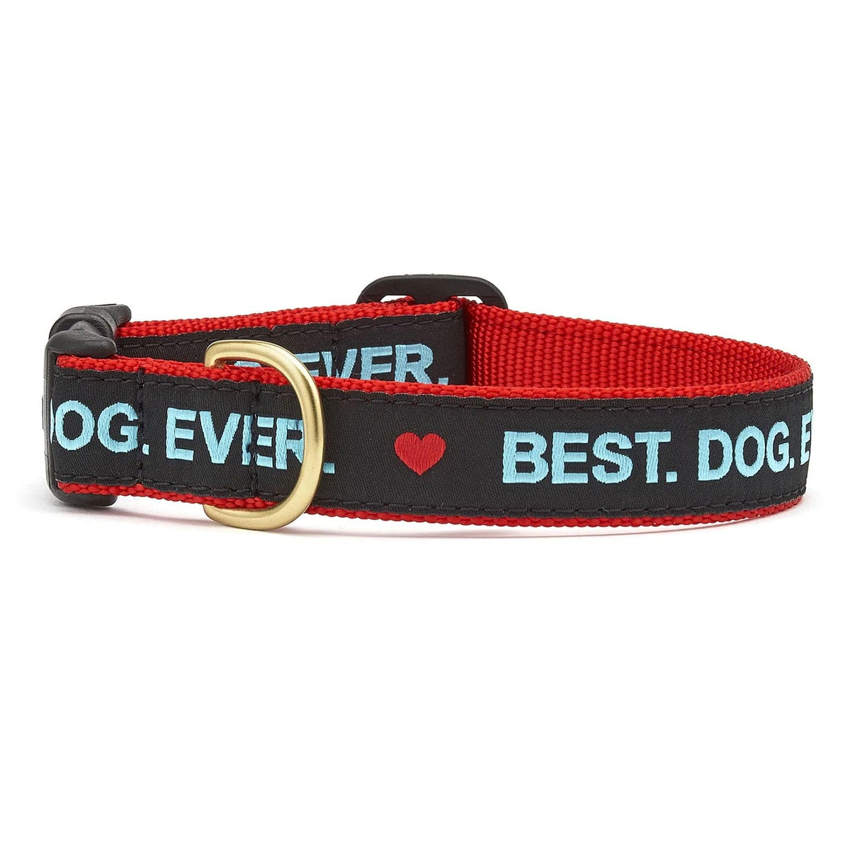Up Country Animal Collar, 1" Width, Large (15"-21"), Narrow 5/8"