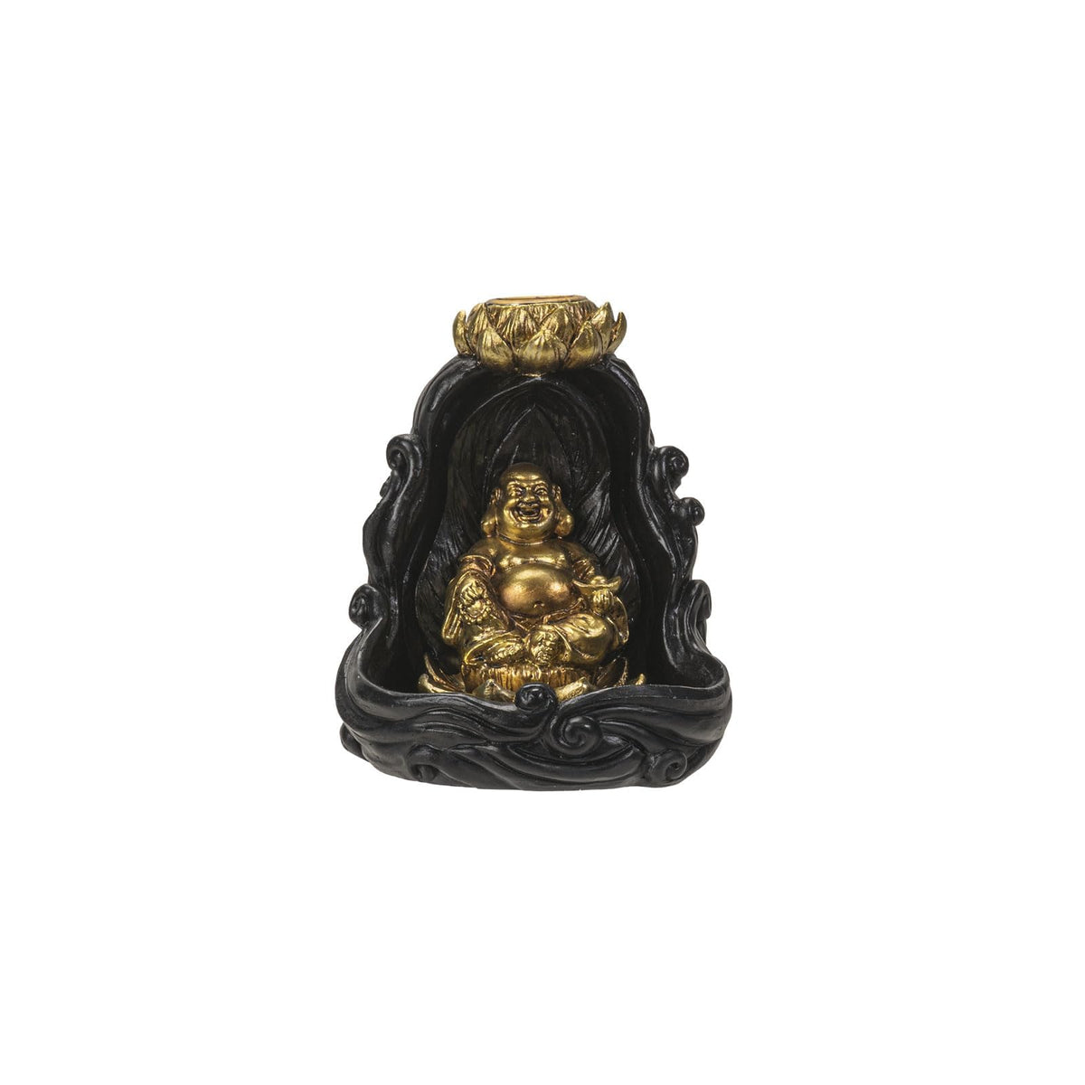 Pacific Giftware Incense Holder, Gold/Black