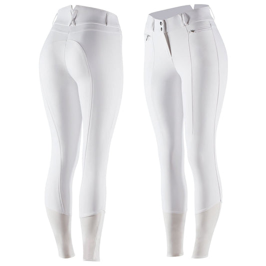 HORZE Women's Angelina Full Seat Breeches - Silicone Grip