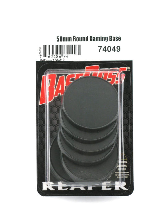 Reaper Miniatures 50mm Round Gaming Bases